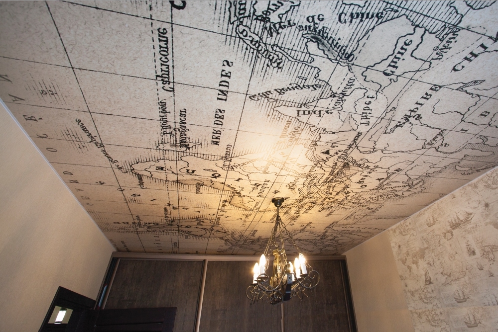 Фото наших работ по натяжным потолкам