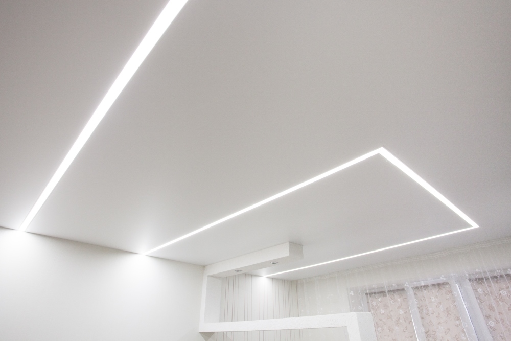 Фото наших работ по натяжным потолкам