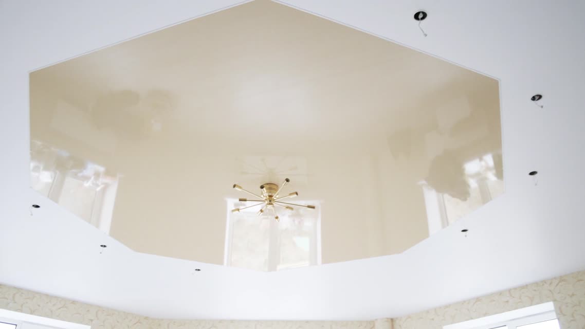 Криволинейные натяжные потолки